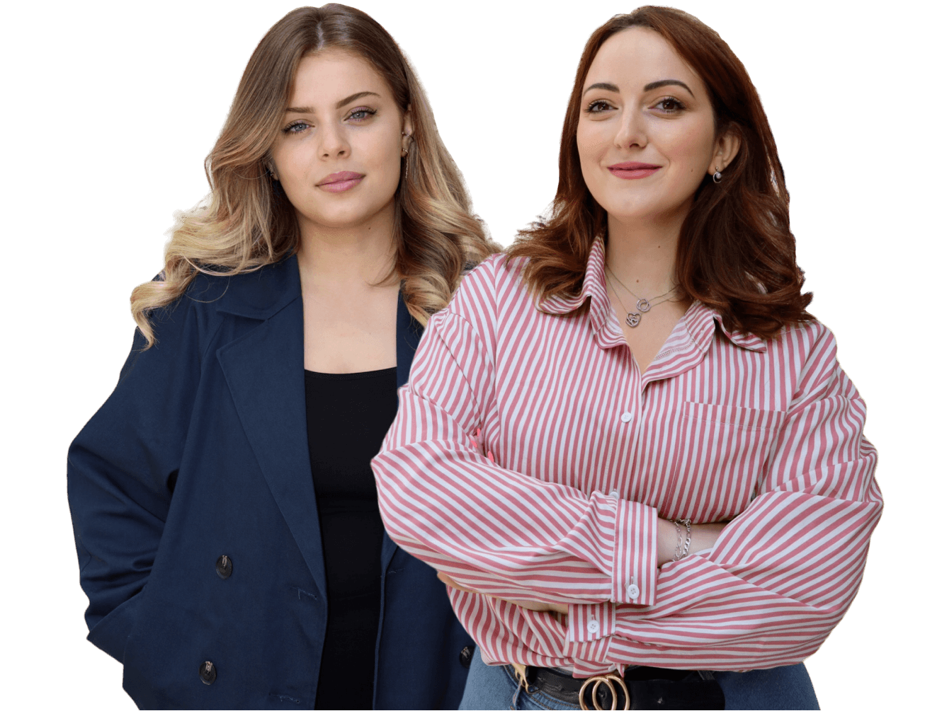 Photo de Lea directrice artistique et de Marine Marketing manager